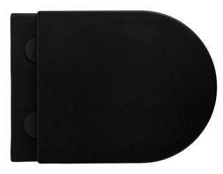 Подвесной унитаз Avimano Intuition 1000072 безободковый чёрный матовый